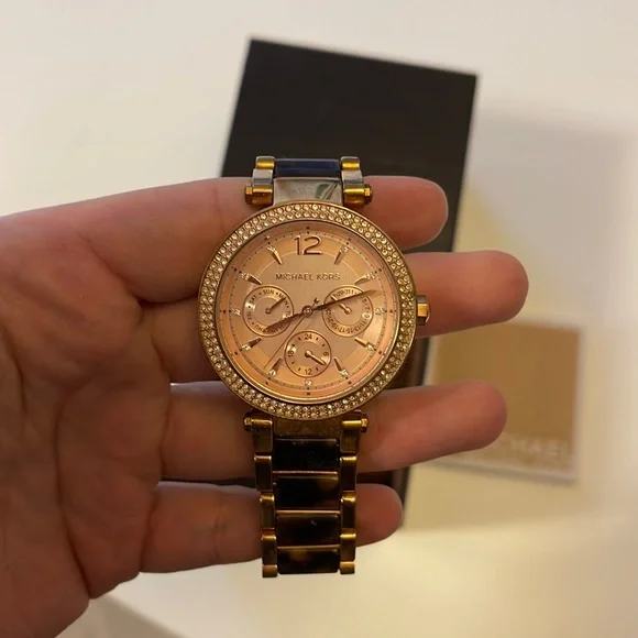 MICHAEL Michael Kors | Accessories | Michael Kors Rose Gold  display picture 2